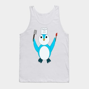 Chef Penguin Tank Top